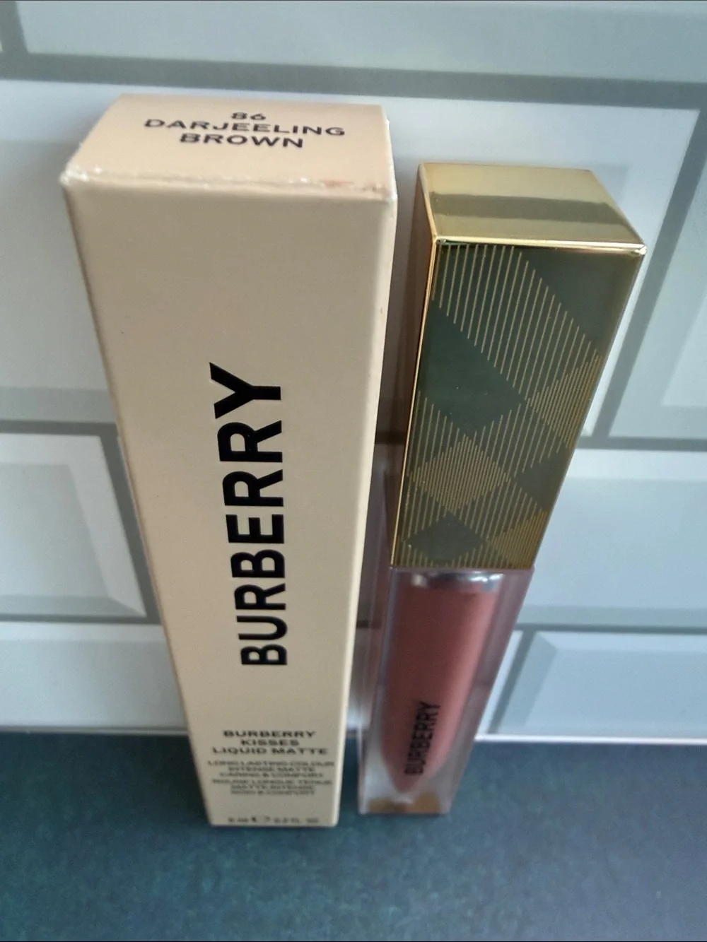 Burberry Liquid Matte Lipstick - Dusty Rose Nude